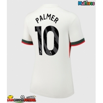Camisa de Futebol Chelsea Cole Palmer #10 Equipamento Secundário Mulheres 2025-26 Manga Curta